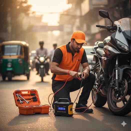 Bike Battery Jumpstart