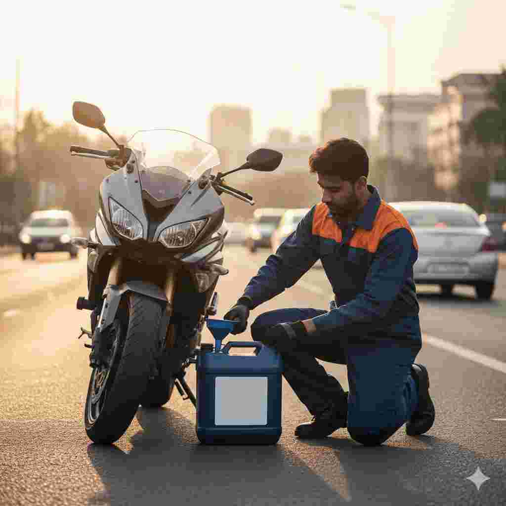 Bike Emergency Fuel Delivery