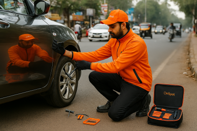 Car Flat Tyre Assistance